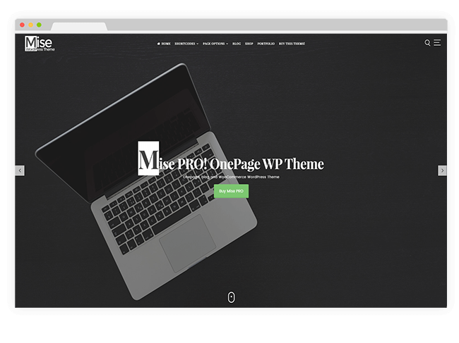 Mise WordPress Theme