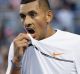 Credit to Nick Kyrgios. He did not throw in the towel.