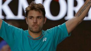 Stan-dard practice: Stan Wawrinka advanced to the last 16.