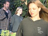 161048, EXCLUSIVE:  Mama-to-be Amanda Seyfried wears a 'Pets Are People Too' sweater over her baby bump as she walks with her fianc¿© Thomas Sadoski. Los Angeles, California - Thursday January 19, 2017.   Photograph: ¬© Sam Sharma, PacificCoastNews. Los Angeles Office (PCN): +1 310.822.0419 UK Office (Photoshot): +44 (0) 20 7421 6000 sales@pacificcoastnews.com FEE MUST BE AGREED PRIOR TO USAGE