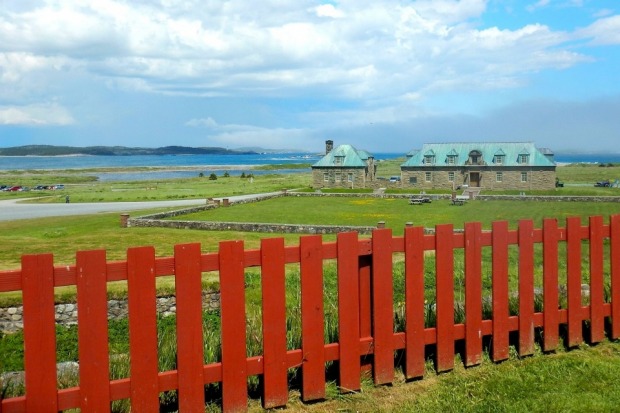 The Fortress of Louisbourg National Historic Site on Cape Breton Island, Nova Scotia, offered many scenic views, ...