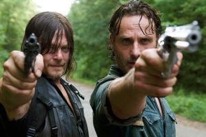 Norman Reedus (left) and Andrew Lincoln recently negotiated a payrise. 