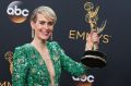 Sarah Paulson won the outstanding lead actress Emmy for her role in The People vs. OJ Simpson: American Crime Story.