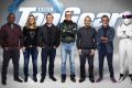 Top Gear's line-up of presenters for 2016. From left: Rory Reid, Sabine Schmitz, Matt LeBlanc, Chris Evans, Chris ...