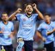 Magic man: Milos Ninkovic scored again, continuing his fantastic run of form for the Sky Blues.