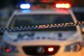 A car and motorbike have collided on the Bruce Highway near Mackay, forcing the closure of one lane.