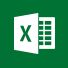 The icon of Excel.