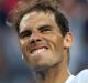 Rafael Nadal celebrates his marathon win over Germany's Alexander Zverev.