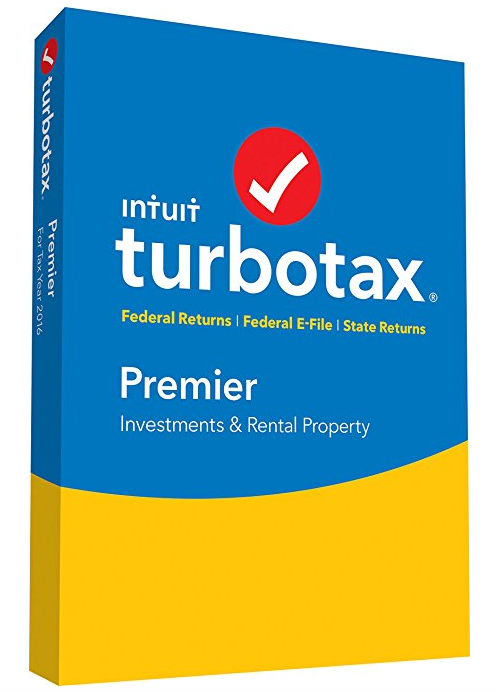 TurboTax Premier Tax Software 