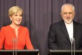 Julie Bishop and Mohammad Javad Zarif.