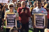 Asylum seeker protest at State Library of Victoria