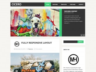 MH Cicero WordPress Theme