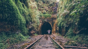 This is a shot of a Journey into an Abandoned Tunnel on a trip across Southern NSW. It was so memorable because the ...