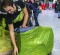 Bag wrapping services are now common at international airports around the world. 