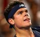 Canada's Milos Raonic was too good for Frenchman Gilles Simon.