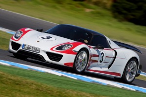 The Porsche 918 Spyder is impressively easy to drive quickly.