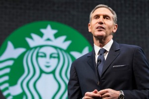 Starbucks' chief executive Howard Schultz, who has a net worth of about $US2.9 billion, is resigning as of next April. ...
