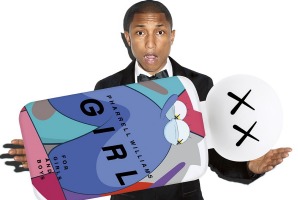 Stars with stylish brand power including Pharrell Williams. 