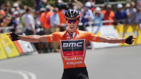 Home-grown winner: Richie Porte has won his first Tour Down Under.