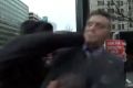 A man attacks Richard Spencer during the ABC's live interview.