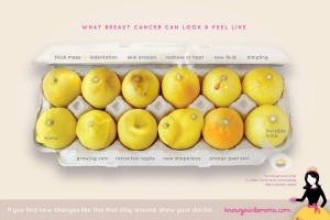 The viral photo educating women about the warning signs of breast cancer