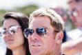 Shane Warne at the Alfa Romeo Portsea Polo last Saturday.