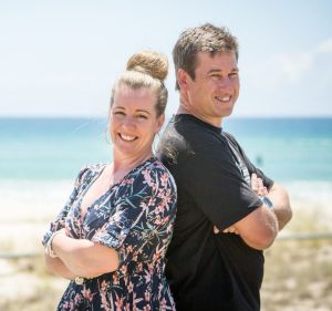 Ellen and Alex Briggs live on acreage with twin sons at Mullumbimby.