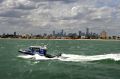 Water Police on patrol in Port Phillip Bay 