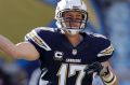 On the move: San Diego Chargers quarterback Philip Rivers.