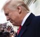 President-elect Donald Trump arrives for his presidential inauguration on Capitol Hill in Washington, Friday, Jan. 20, ...