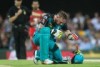 Brendon McCullum slumps during the Heat's loss to the Renegades