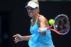 Angelique Kerber powers a forehand