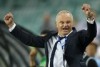 Graham Arnold celebrates Sydney FC's win over Adelaide