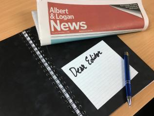 Albert and Logan News Letters to the editor LOGO Albert and Logan News