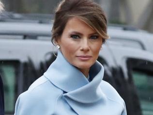 President-elect Donald Trump and his wife Melania arrives for a church service at St. John's Episcopal Church across from the White House in Washington, Friday, Jan. 20, 2017, on Donald Trump's inauguration day. (AP Photo/Alex Brandon)