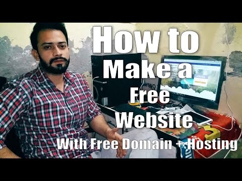 How to Create A Free Website - with Free domain + hosting - with Wordpress