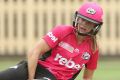 Hamstrung: Ellyse Perry may miss the rest of the WBBL due to injury.