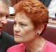 Rodney Culleton and One Nation leader Pauline Hanson in parliament in November. 