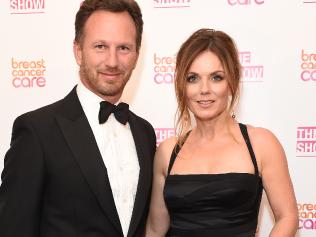 FILE - Geri And Christian Horner Welcome Their First Child Together