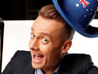 STRICTLY EMBARGOED TILL JAN 22 FOR SUNDAY TV GUIDE ONLY. Grant Denyer promotes Australia Day. Picture: Channel 10 / Supplied