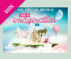 Win 1 of 50 Family Passes to Sand Sculpting Australia's “Lands of Imagination”