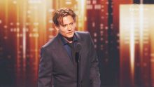 Johnny Depp accepts People's Choice Award