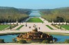 The Versailles Park on a sunny winter day, Paris.
