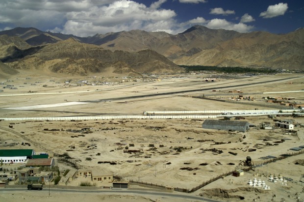 LEH, INDIA. In the depths of the Indus River valley, cradled between peaks that soar to 5500 metres, this is one of the ...