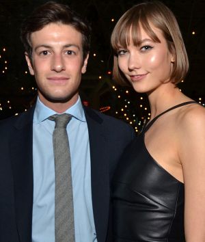 Jared Kushner's brother Josh Kushner with his girlfriend Karlie Kloss in 2013. 