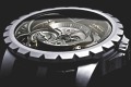 The Excalibur Quatuor silicon watch took 2400 hours to build.