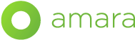 Amara's green circle logotype