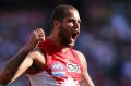 Switched: Sydney Swan Lance Franklin moved from Hawthorn to Sydney as a free agent in 2013. 
