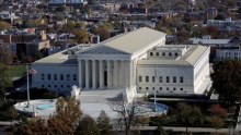 General view of the US Supreme Court