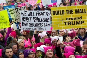 Women's March protesters (ABC News)